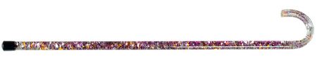 Lot #6055  Prince's Personally-Owned and -Used Glitter Cane - Image 1