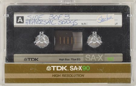 Lot #6106  Prince 1986 Rehearsal Cassette Tape - Image 1