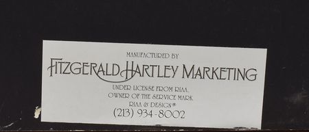 Lot #6136  Prince Sign o' the Times Platinum Sales Award - Image 2