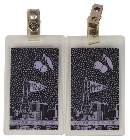 Lot #6099  Prince Parade Pair of Laminate All Access Passes - Image 2