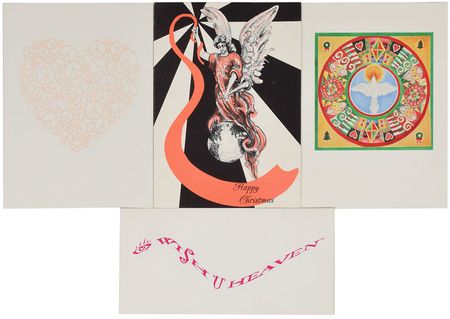 Lot #6178  Prince Set of (4) Christmas Cards - Image 1