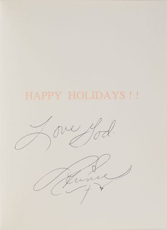 Lot #6178  Prince Set of (4) Christmas Cards - Image 4