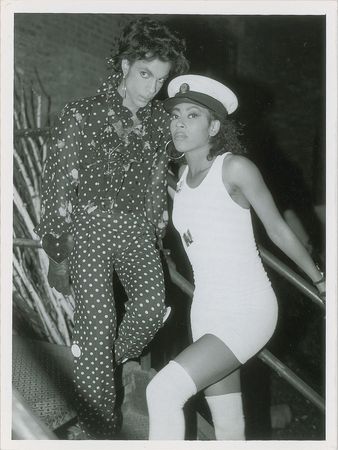 Lot #6144  Prince Sign o' the Times-Era Original Photograph With Cat Glover  - Image 1