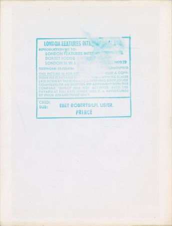 Lot #6035  Prince 1985 Original Photograph  - Image 2