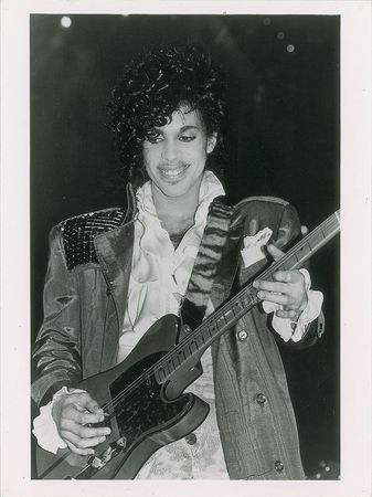 Lot #6033  Prince Purple Rain Tour Original Photograph - Image 1