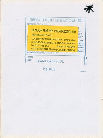 Lot #6171  Prince Original Photograph  - Image 2