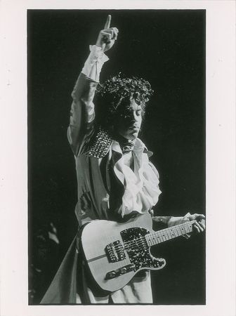 Lot #6036  Prince Purple Rain Tour Original Photograph - Image 1