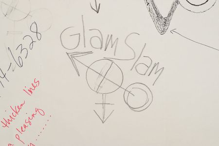 Lot #6187  Prince Handwritten Glam Slam Club Note With Sketch - Image 2