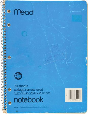 Lot #6078  Prince's Cherry Moon Personal Notebook with Extensive Handwritten Working Script - Image 1