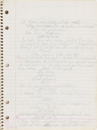 Lot #6078  Prince's Cherry Moon Personal Notebook with Extensive Handwritten Working Script - Image 2