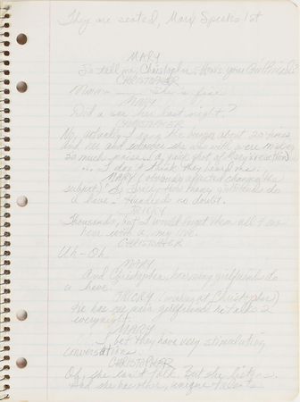 Lot #6078  Prince's Cherry Moon Personal Notebook with Extensive Handwritten Working Script - Image 3