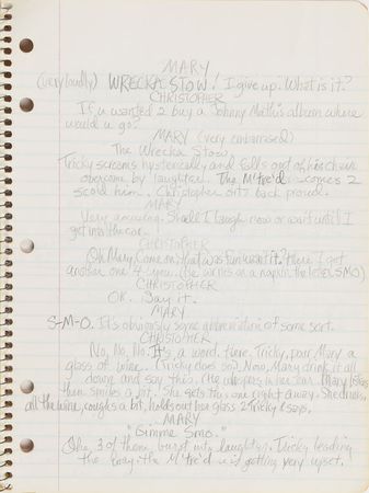 Lot #6078  Prince's Cherry Moon Personal Notebook with Extensive Handwritten Working Script - Image 7