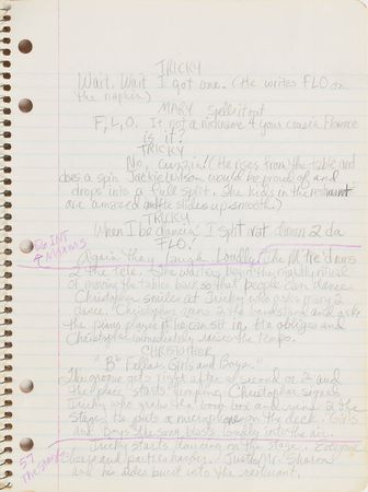 Lot #6078  Prince's Cherry Moon Personal Notebook with Extensive Handwritten Working Script - Image 8