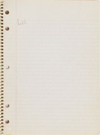 Lot #6078  Prince's Cherry Moon Personal Notebook with Extensive Handwritten Working Script - Image 11