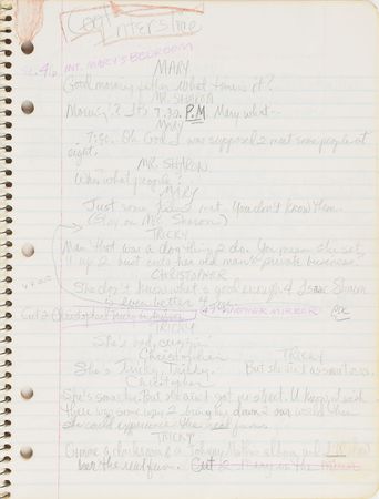 Lot #6078  Prince's Cherry Moon Personal Notebook with Extensive Handwritten Working Script - Image 15