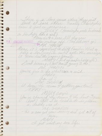 Lot #6078  Prince's Cherry Moon Personal Notebook with Extensive Handwritten Working Script - Image 18