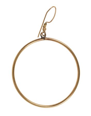 Lot #6172  Prince's Personally-Owned and -Worn Hoop Earring and Silkscreen Test for Clothing - Image 1