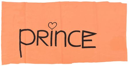 Lot #6172  Prince's Personally-Owned and -Worn Hoop Earring and Silkscreen Test for Clothing - Image 2