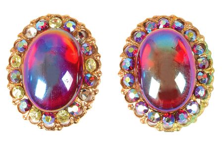 Lot #6054  Prince's Personally-Owned and -Worn Purple Rain-Era Worn Cufflinks - Image 1