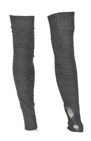 Lot #6066  Prince's 1979 Personally-Owned and Stage-Worn Gray Leggings - Image 1