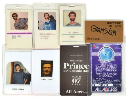 Lot #6165  Prince Set of Eric Leed's (8) Backstage Passes - Image 1