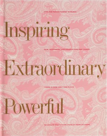 Lot #6146  Paisley Park Studios Brochure - Image 2