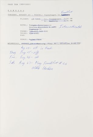 Lot #6169  Prince Lovesexy Tour Material - Image 5