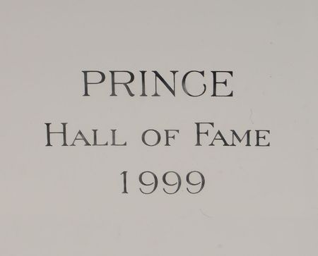 Lot #6240  Prince 1999 Playboy HOF Music Award - Image 3