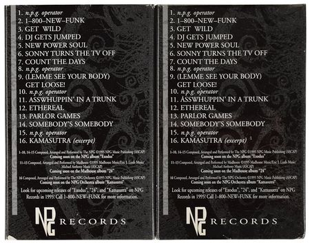 Lot #4201  Prince New Power Generation Pair of Sample Experience Cassettes - Image 2