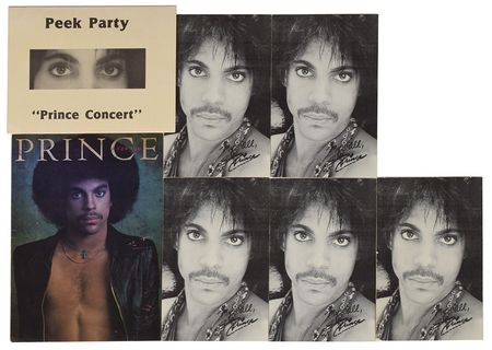 Lot #6005  Prince Set of (7) Early Publicity Items - Image 1