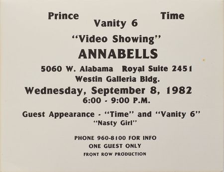 Lot #6005  Prince Set of (7) Early Publicity Items - Image 3