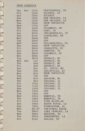 Lot #6015  Prince 1999 Schedule Notebook, Poster, and Pass - Image 3