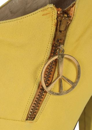 Lot #6131  Prince's Personally-Owned and Stage-Worn Yellow Boots - Image 13