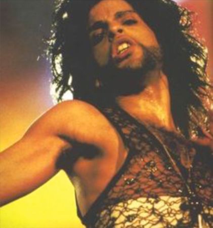 Lot #6134  Prince's Personally-Owned and -Worn Black Lace Crop Top - Image 7