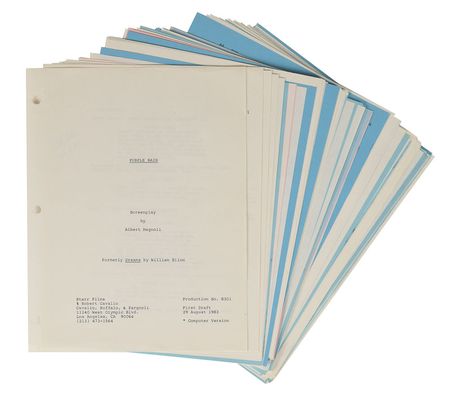 Lot #6020  Prince 1983 Purple Rain Original