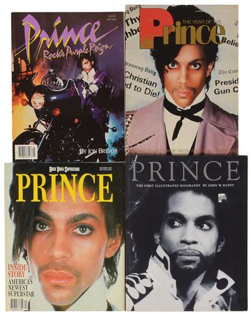 Lot #2775  Prince Set of (4) Early Fanzines and Booklets - Image 1