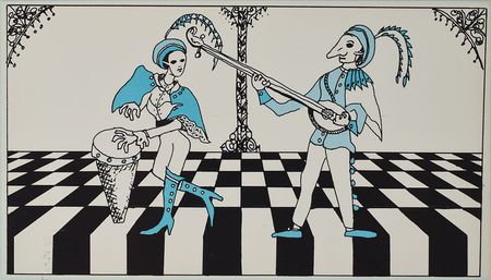 Lot #6104  Prince 1986 Shiela E 29th Birthday Party Original Artwork and Two Card Invitations - Image 5