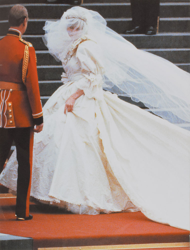 Princess Diana's Wedding Dress Veil