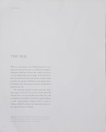 Lot #5006  Princess Diana's Wedding Dress Silk - Image 3
