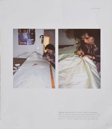 Lot #5005  Princess Diana's Wedding Dress Silk and Lace for Train - Image 5