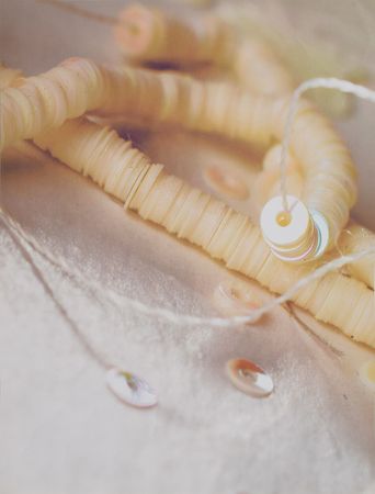 Lot #5010  Princess Diana's Wedding Dress Collection of Mother of Pearl Sequins - Image 5