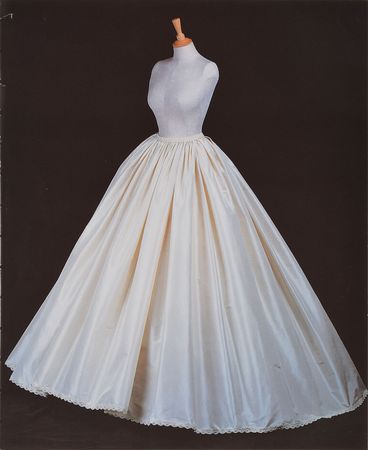 Lot #5003  Princess Diana's Wedding Dress Spangled Lace for Train and Bottom of Dress - Image 4