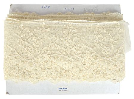 Lot #5012  Princess Diana's Wedding (4) Bolts of Lace for Bridesmaids Dresses - Image 4