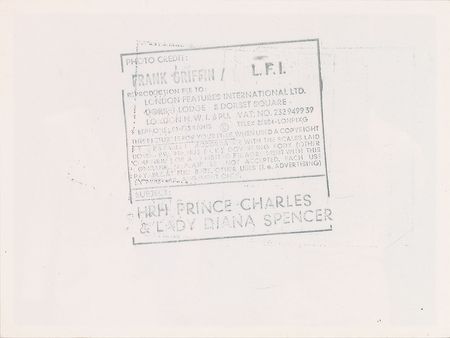 Lot #5038  Lady Diana Spencer and Prince Charles Pair of Original Vintage 1981 Polo Photographs - Image 3
