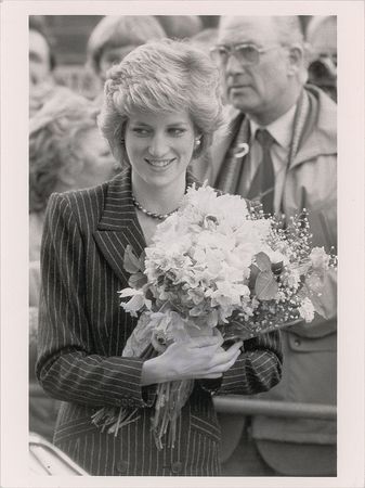 Lot #5045  Princess Diana Pair of Original Vintage 1986 Photographs - Image 1
