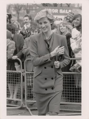 Lot #5046  Princess Diana Pair of Original Vintage Photographs - Image 1