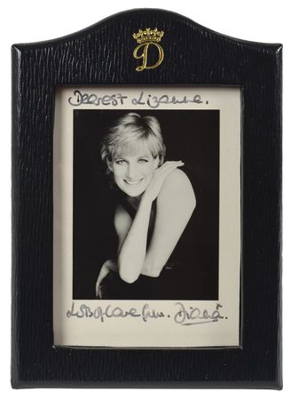 Lot #5025  Princess Diana Signed Photograph - Image 1