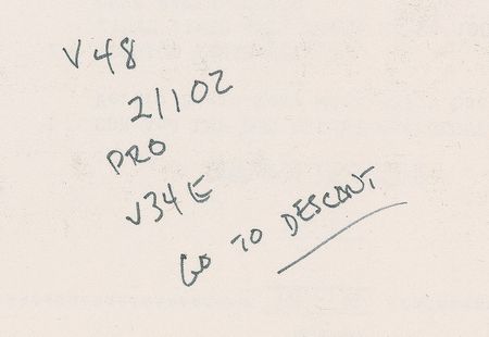 Lot #9158  Apollo 11 LM Flown Page With Neil Armstrong Notations - Image 3