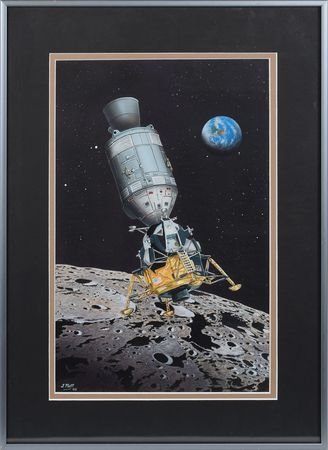 Lot #9213 John Platt Original Painting - Image 1