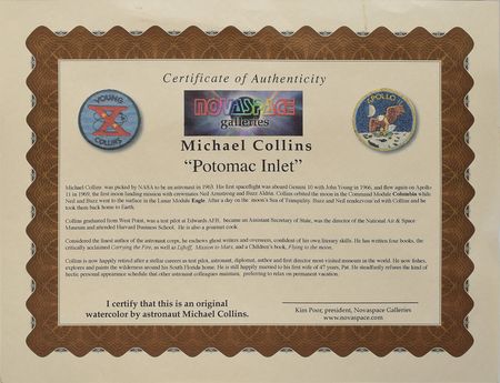 Lot #9165 Michael Collins Original Painting - Image 3